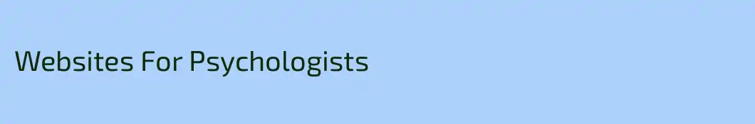 Websites For Psychologists